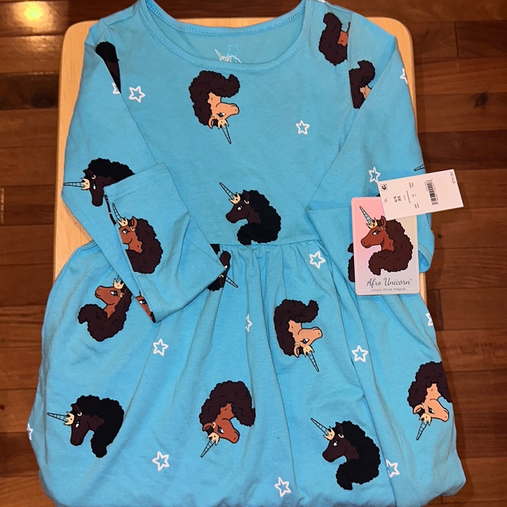 Girl’s unicorn dress
